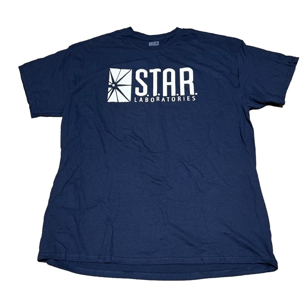 DC Flash Superhero STAR Laboratories Men’s Tee (Sz XL)